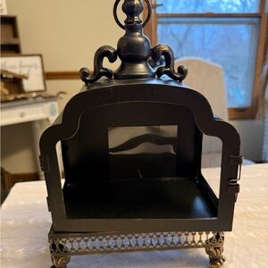 Black Decorative Metal Lantern Accent - Home Accents bundle
